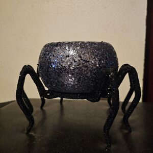 Bath & Body Works 2025 Bling Spider Candle Holder 3 Wick Halloween NWT
